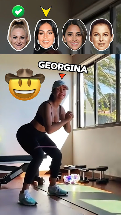 Lehmann vs Georgina vs Antonella vs Anna| Gym workout challenge