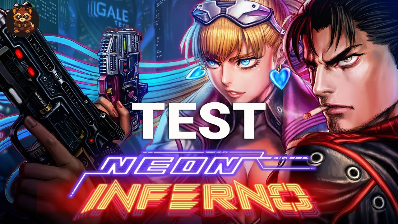 TEST - NEON INFERNO - Un contra et des flingues fous !