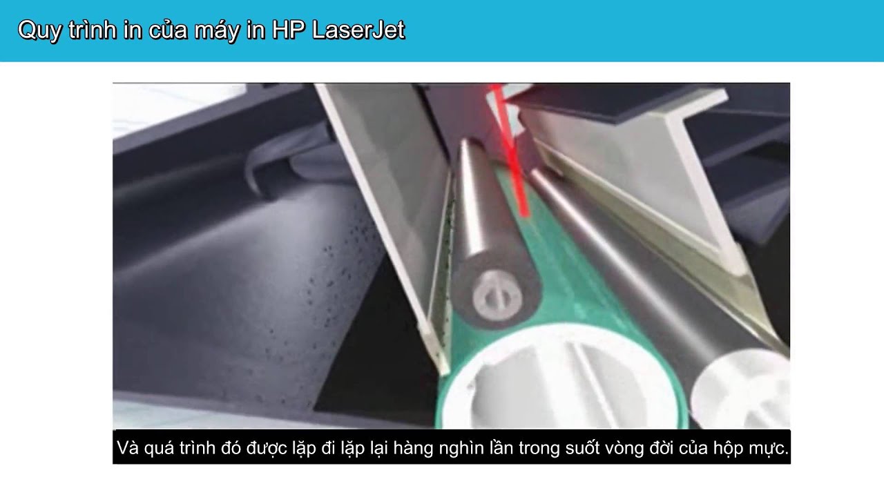 [HDvietnam] HP LaserJet Printing Process - YouTube