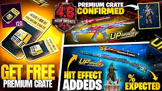 Next Premium crate Confirmed | Godzilla Kr-98 Changes | 4.6 Update | PUBGM 