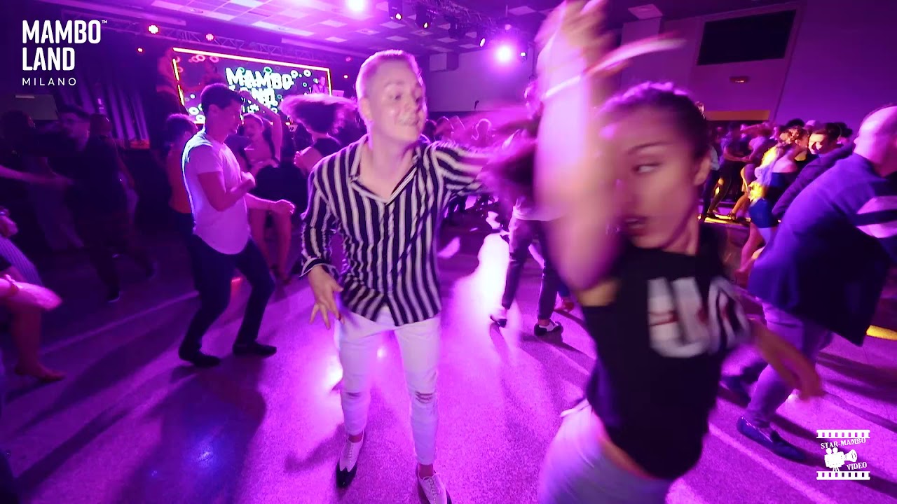 Konstantin Kosbeats Pinaev & Jessica - social dancing @ MAMBOLAND MILANO
