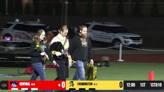 102425 Farmington Varsity Football Vs Central