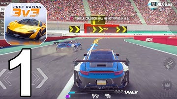Free Racing: 3v3 Part 1 Gameplay Walkthrough Android IOS