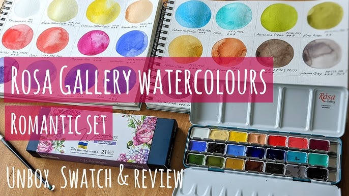 Adding 15 New Colors to my Rosa Gallery Palette and Making a New