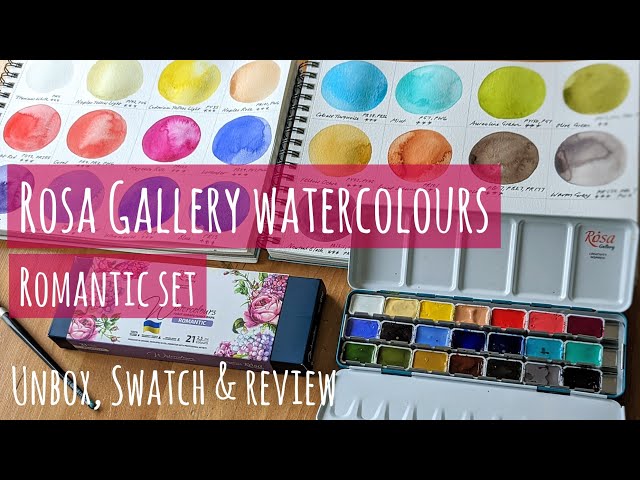 Rosa Gallery Professional Watercolor Paints 