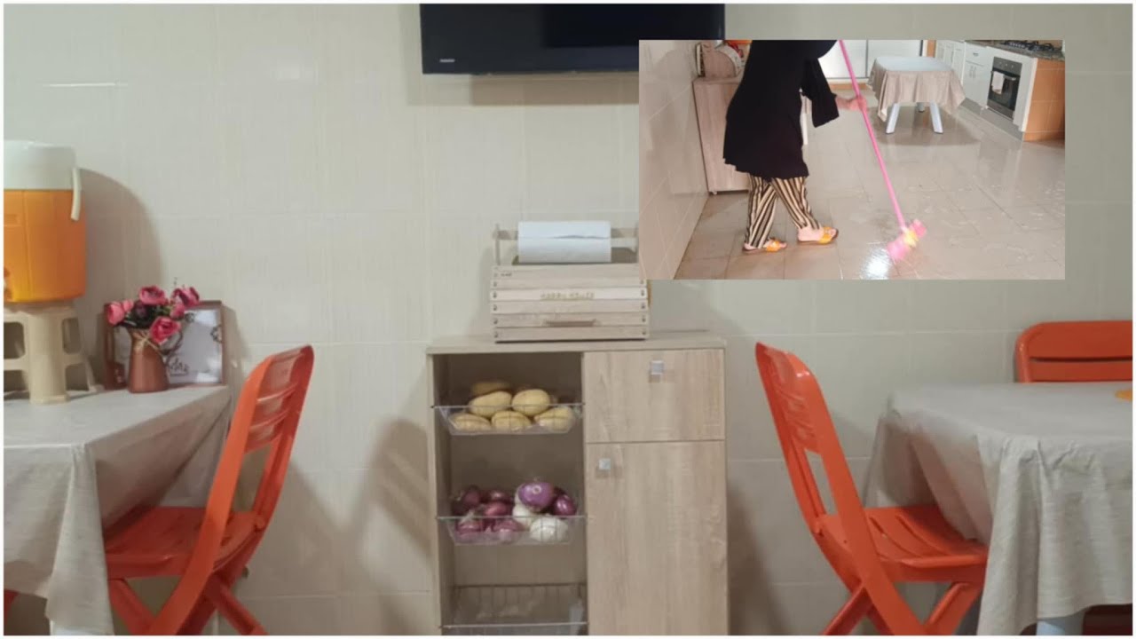 فيديو ما قبل الأخير من تنظيفات الصيف 🌞 بدلتي الكوجينة أعطات منظر مزيان ✨