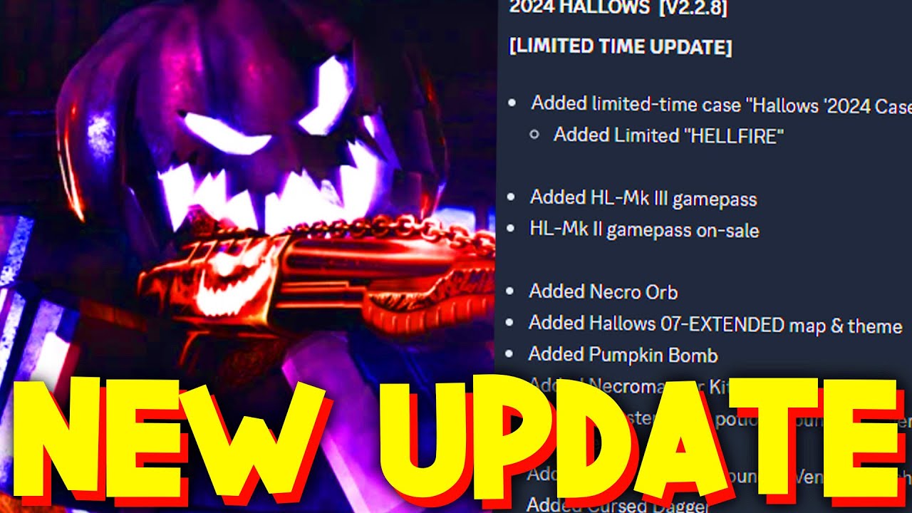 CRIMINALITY UPDATE (NEW CODE, NECRO ORB, MONSTER MASH, NECROMANCER KIT) ROBLOX