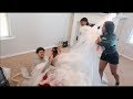 "BUBBLE WRAPPING YOUR HOUSE" PRANK ON JAZZ AND TAE FT. JOSH!!