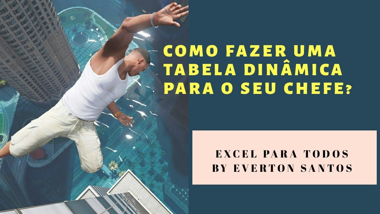 Como Fazer uma Tabela Dinâmica rápida no Excel Passo a passo - YouTube