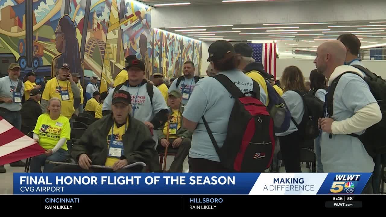Honor Flight takes Vietnam veterans to Washington, D.C. for reflection