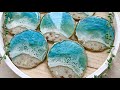 Complete resin beach coaster tutorial resin art for beginners