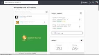 Screencast - add a new project. Crowdsite