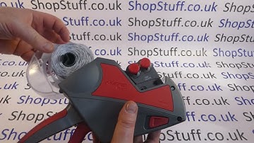 How To Load Labels Meto Expert L/XL/XL Giant Pricing Gun Label Loading Instructions (Meto 1832)