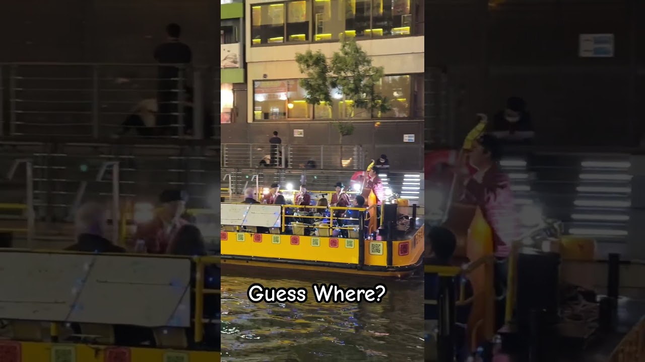 Only in Japan: Dotonbori Jazz Boat Moment  #Dotonbori #Jazz #TravelJapan #authorlife