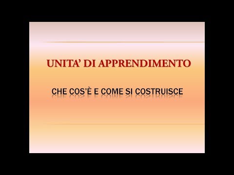 Video: Come si scrive un obiettivo di apprendimento?