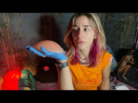 [ASMR] sleepy plastic surgeon 🥵 CHAOTIC PERSONAL ATTENTION 🧤💦
