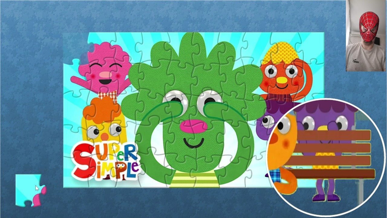 Hide And Seek Noodle & Pals Super Simple Songs Max Hop puzzle - YouTube