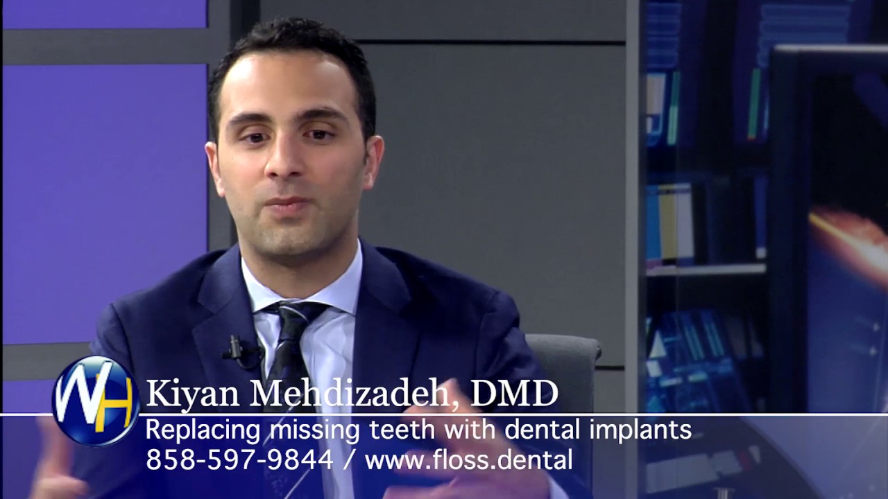Replacing Missing Teeth with Dental Implants with San Diego Dentist Dr. Mehdizadeh