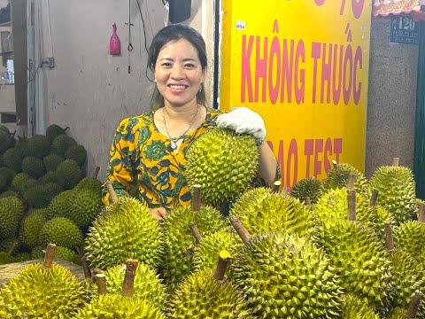 Video Chị Yến khui sầu riêng không nhúng thuốc, hạt lép, cơm... - youtube