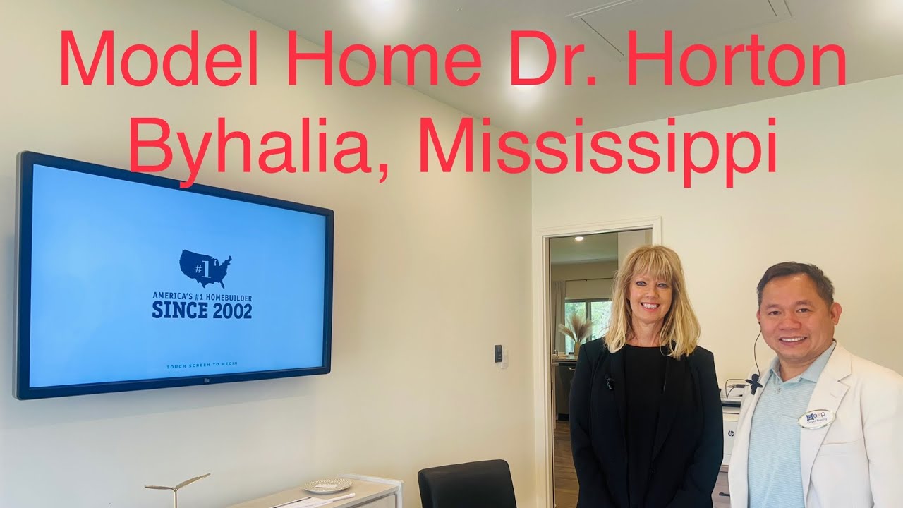 Dr. Horton Model Home in Byhalia, Mississippi mrdavidrealtor YouTube