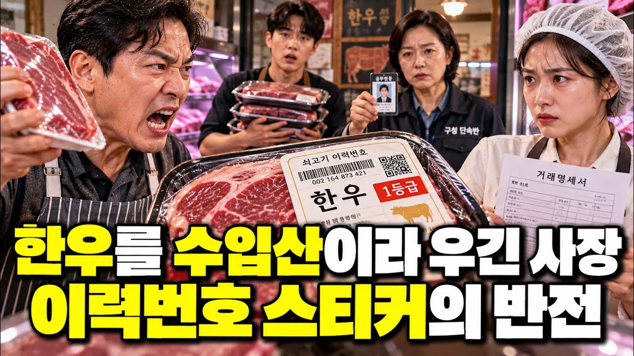 한우를 수입산이라 우기던 갈빗집 사장, 이력번호 스티커가 가게 문을 닫았다