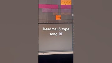 Working on a deadmau5 type song #ableton