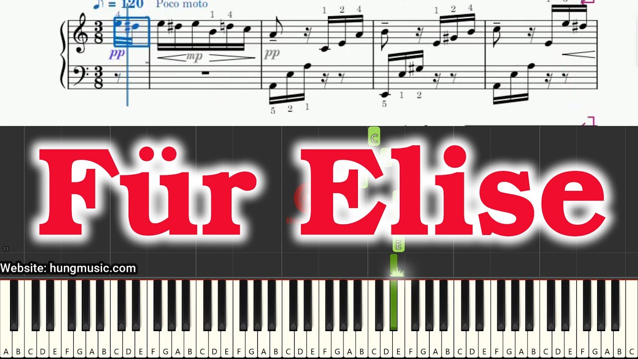 Für Elise Simplified - Pianoforte - Sparti - Cantorion - Sparti E Parture Gratis - Foto 5