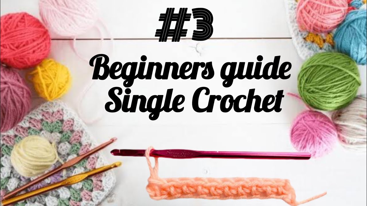 How to crochet | Lesson #3 | Basics for beginners | 🧶 In English ...