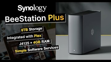 Synology BeeStation Plus 8TB - A Real Easy PLEX NAS?