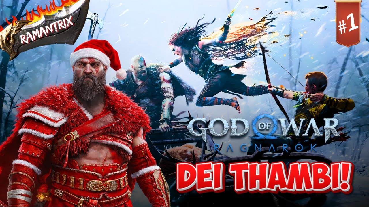 Dei Thambi | God of War: Ragnarok LIVE Tamil Gameplay | Ramantrix 