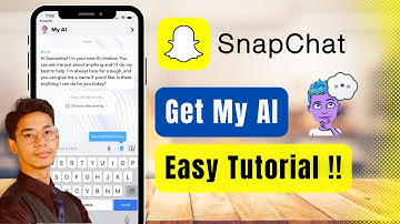 How to Get My AI on Snapchat !