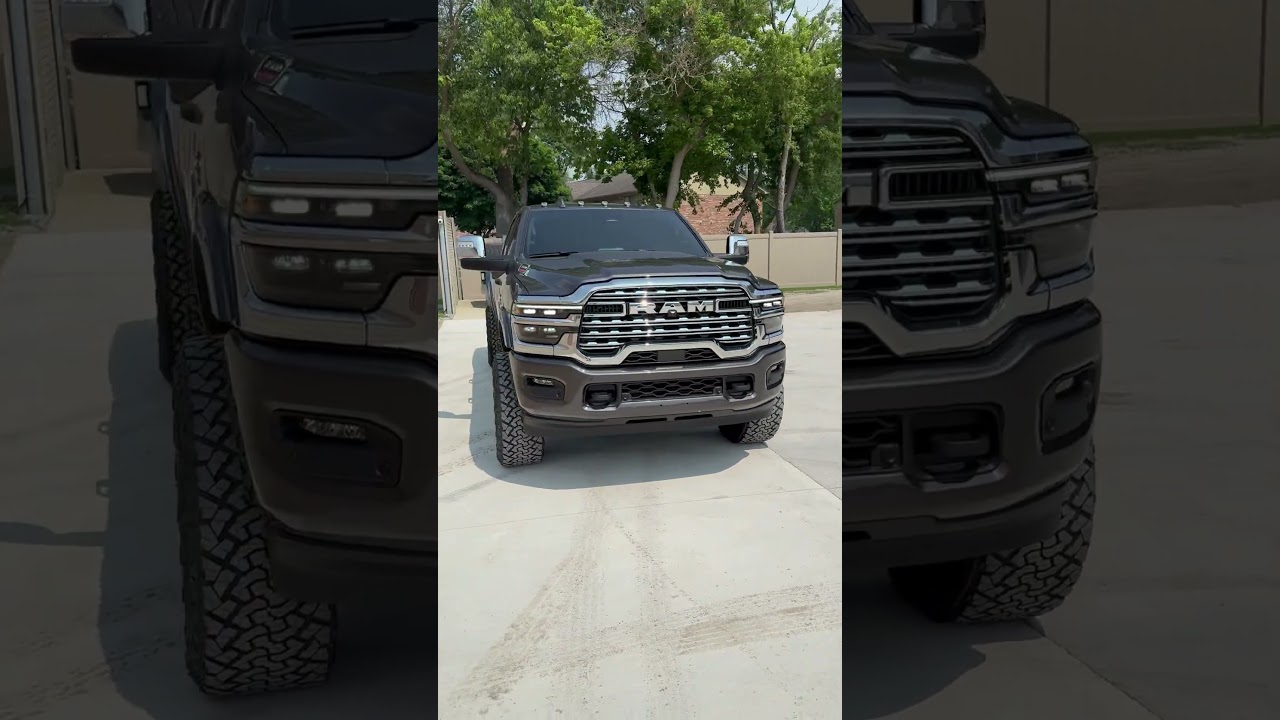 2025 Ram 3500 Limited Longhorn Cummins Walk around 