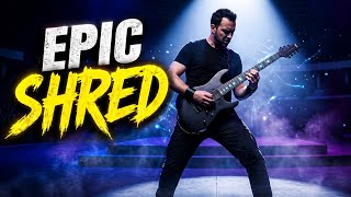 Epic Metal Guitar Ballad Instrumental 🎸 Shredding Melodies & Technical Solo