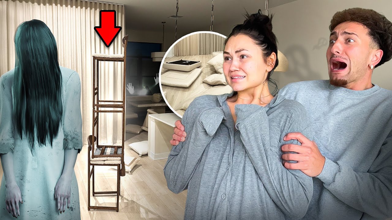 HAUNTED HOUSE PRANK ON WIFE!! *HILARIOUS*