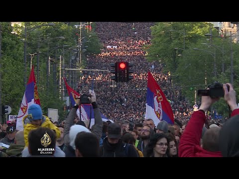 Reakcija vlasti na masovne proteste razljutila građane Srbije