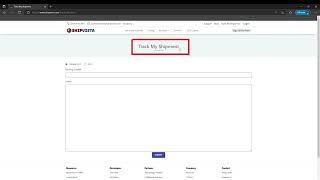 How to easily Track your Shipment on ShipVista.com | Track My Shipment