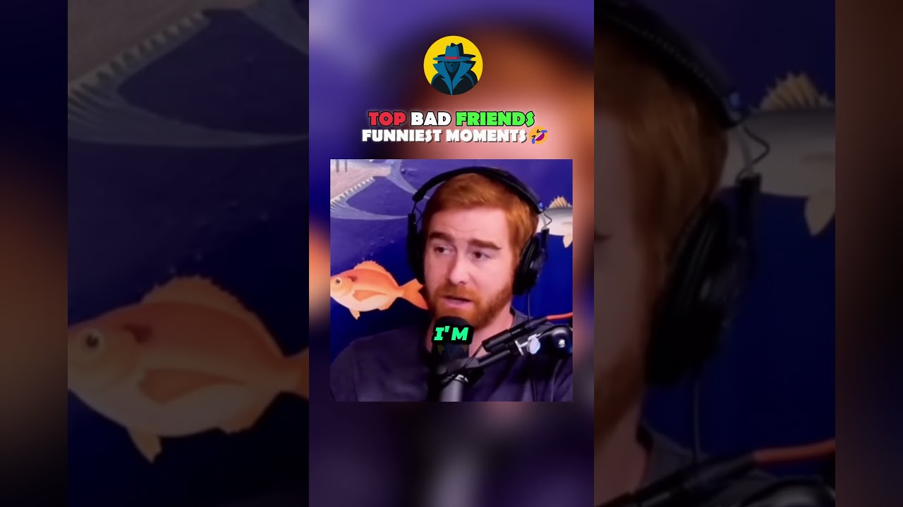 Bad Friends Funniest Moments🤣 #viralvideo #funny #interestingclips #viralshort #podcast #badfriends