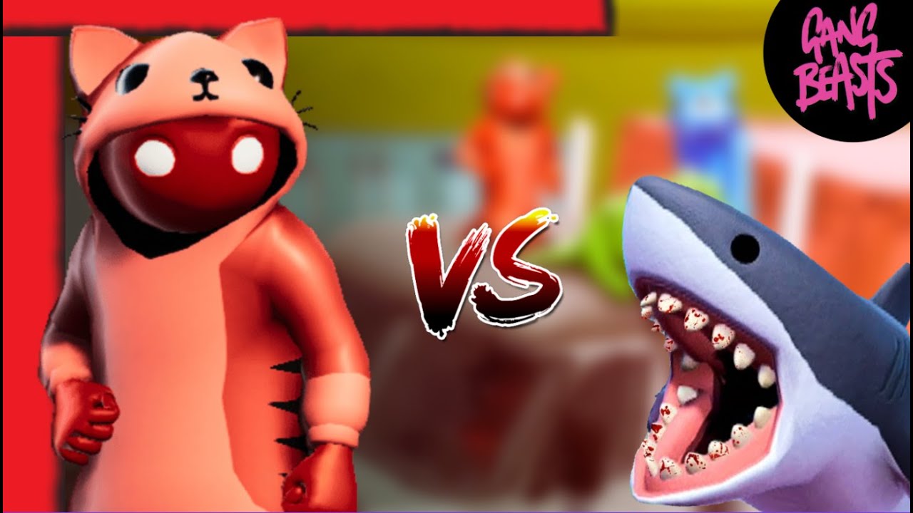 Rasistiset Hait Hyökkäs Kimppuun | Gang Beasts