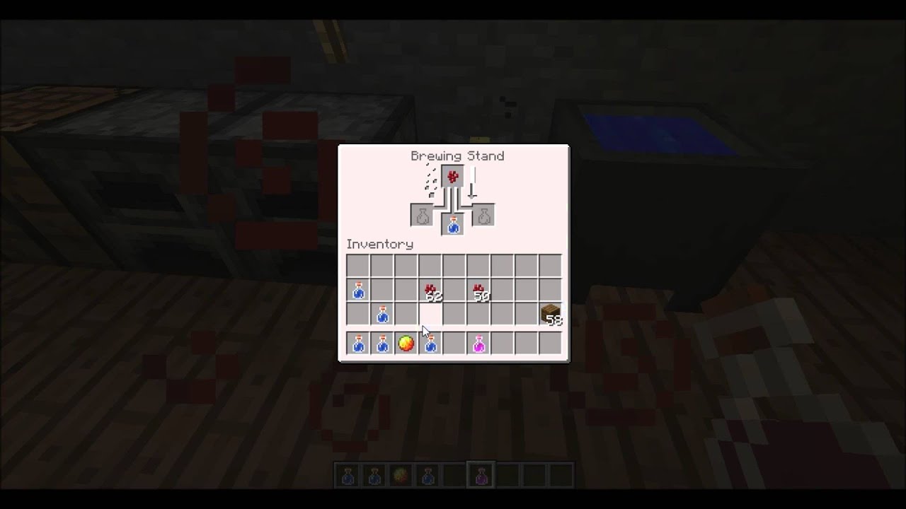 How to make potions in Minecraft (OLD) HD YouTube