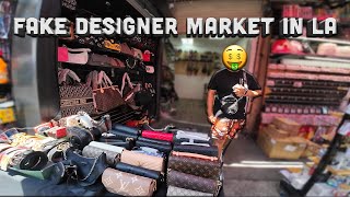 Hidden Fake Designer Markets In Los Angeles MUST WATCH