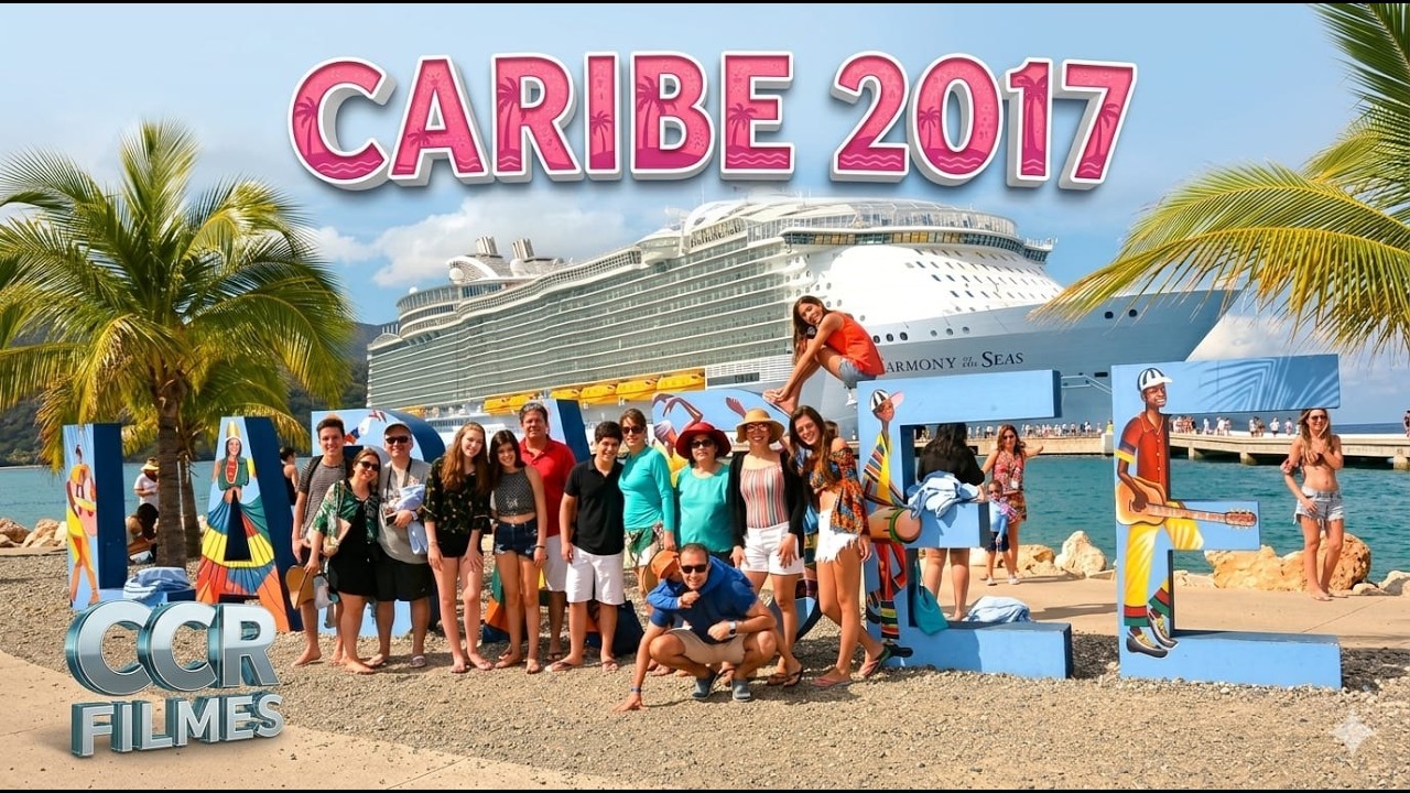 Caribe 2017 - A Imensidão com vários tons de Azul! - YouTube