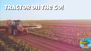 Tractor On The Go Real-Life Tractor Nursery Rhyme For Toddlers