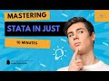 STATA Tutorial in Just 10 Minutes