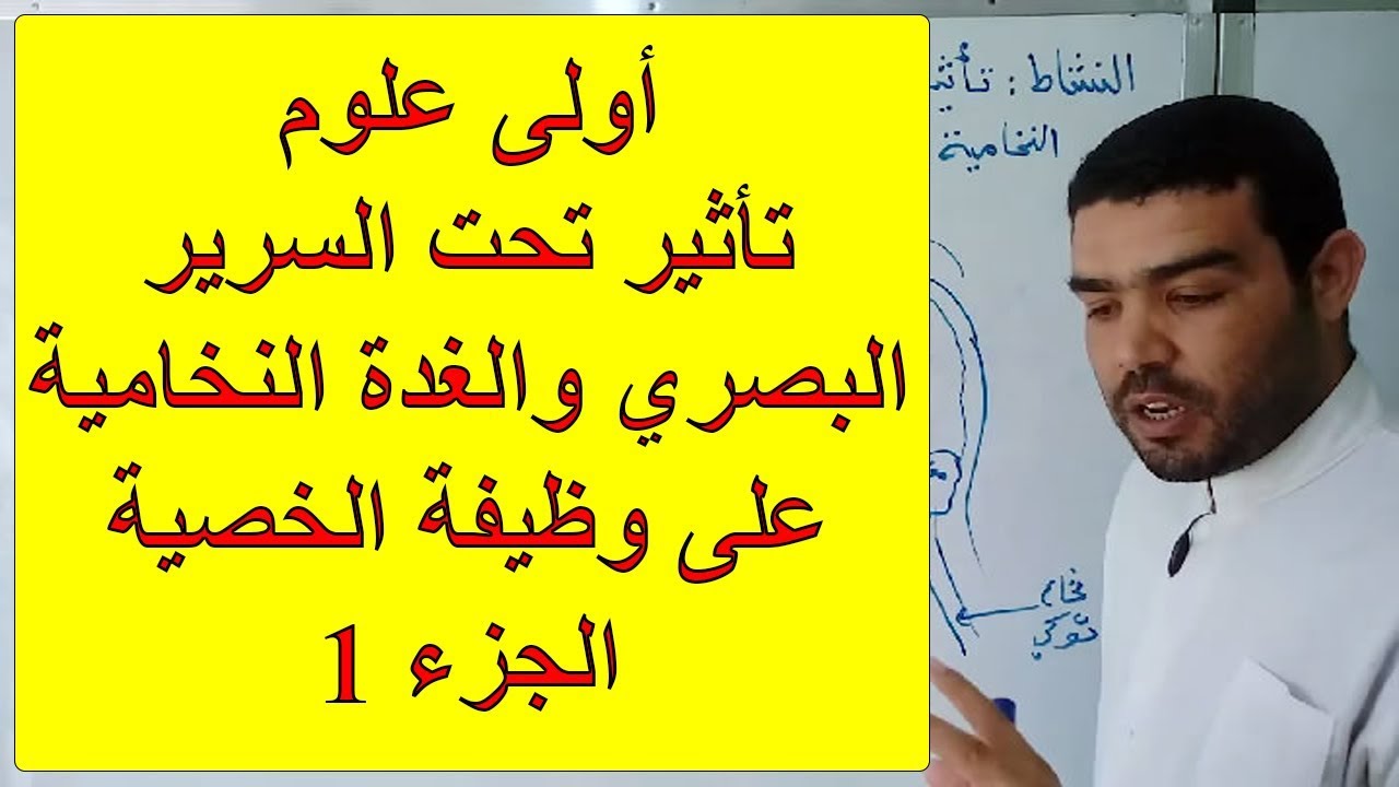 تأثير تحت السرير البصري والغدة النخامية على وظيفة الخصية (الجزء 1) [النشاط 50]