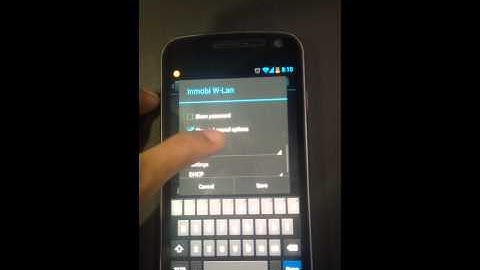 Tutorial for setting up a Proxy on Android