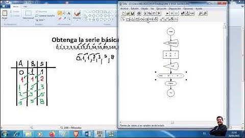 PROGRAMA: SERIE BASICA DE FIBONACCI EN PSEINT CON LOGICA