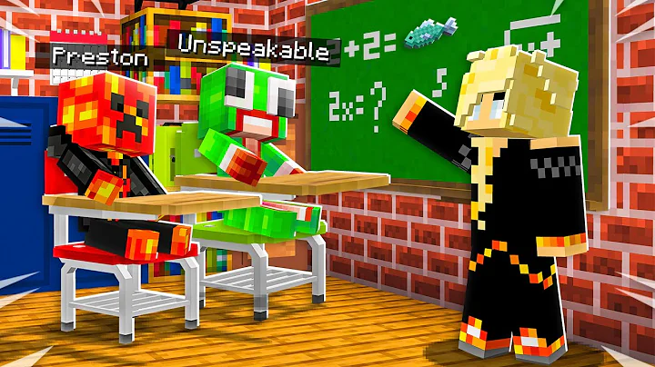 So I Took Baby Preston to Minecraft Math School......