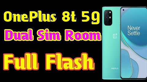 OnePlus 8T 5G How To Convert To Dual Sim - OnePlus 8T 5G Convert To Dual Sim - OnePlus 8T Dual SIM