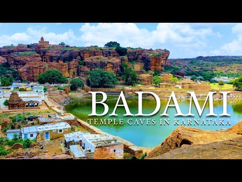 #BADAMI Temple Caves in KARNATAKA + Indian Sleeper Bus | India Travel vlog