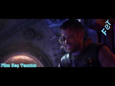 Rocket Thor Groot Uzayda Göz Hediye Etme Sahnesi | HD